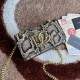 500 [Dolce Gabbana] Model number: 5183 Original order ➰Delicate handmade Imported cowhide with original hardware bag body with pure handmade oil on top of the top of many celebrities' favorites, crossbody, special products for overseas purchasing agents, 