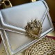 510 [Dolce Gabbana] Chain hand-held crossbody bag model number: 6613 plain paper Original ➰Delicious handmade Imported cowhide with original hardware bag body with pure handmade oil on top of the top of many celebrities' favorites, crossbody, special prod