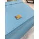 410 Small, high-end product [Dolce Gabbana] crossbody women's bag ➰Delicate handmade, classic style, solid color versatile, favorite of many celebrities, crossbody, mirror, overseas purchasing special products!Imported palm-print cowhide with original har