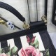 480 [Dolce Gabbana] Crossbody, mirror, special products for overseas purchasing, new bag style and aura, any combination can be as long as there is a fashionable heart, you can keep it clearly, when and where DG will always show you infinite surprises Lux