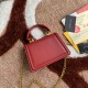 530 [Dolce Gabbana] Chain hand-held crossbody bag model number: 6613 original list ➰Delicious handmade Imported cowhide leather with original hardware bag body with pure handmade oil on top of the top of many celebrities' favorites. Crossbody can be purch