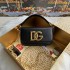 520 【Dolce Gabbana】New model number: 9113 original sheet ➰Delicate handmade, single shoulder crossbody, dual purpose, imported raw materials, real gold-plated DG logo on the bottom, the flip cover is hidden magnetic buckle, removable electroplated rutheni