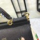 480 [Dolce Gabbana] Crossbody, mirror, special products for overseas purchasing, new bag style and aura, any combination can be as long as there is a fashionable heart, you can keep it clearly, when and where DG will always show you infinite surprises Lux