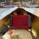 530 [Dolce Gabbana] Chain hand-held crossbody bag model number: 6613 crocodile pattern Top original list ➰Delicious handmade Imported cowhide with original hardware bag body top handmade oil edges The favorite of many celebrities, crossbody can be crossbo