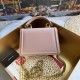 510 [Dolce Gabbana] Chain hand-held crossbody bag model number: 6613 plain paper Original ➰Delicious handmade Imported cowhide with original hardware bag body with pure handmade oil on top of the top of many celebrities' favorites, crossbody, special prod