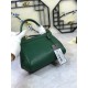 410 Small, high-end product [Dolce Gabbana] crossbody women's bag ➰Delicate handmade, classic style, solid color versatile, favorite of many celebrities, crossbody, mirror, overseas purchasing special products!Imported palm-print cowhide with original har