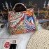 480 [Dolce Gabbana] Cowhide print, crossbody/carrying, with mirror, overseas purchasing special products, fashionable and aura, brand new bag style, any combination can be as long as there is a fashionable heart, you can keep it clearly, when and where DG