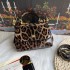 500 [Dolce Gabbana] model number: 2112 patent leather leopard print, perfect bag shape, customized vacuum high electroplated hardware, versatile bag type, portable crossbody is suitable for any occasion, gorgeous enough to amazing four seats, every presen