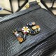 470 Small [Dolce Gabbana] Colorful Diamond Lizard Pattern Crossbody Bag Original Single Perfect Bag Shape Imported Top-Level Lizard Pattern Cowhide, Customized Vacuum High Electroplating Hardware All-match Bag Shape Hand-Off Crossbody is suitable for any 