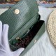490 [Dolce Gabbana] Model number: 4660 Lizard Diamond Original Single Perfect Bag Shape Imported Top-Level Lizard Pattern Cowhide, Customized Vacuum High Electroplating Hardware, Versatile Bag Style, Hand-in Crossbody is suitable for any occasion, Gorgeou