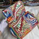 480 [Dolce Gabbana] Cowhide print, crossbody/carrying, with mirror, overseas purchasing special products, fashionable and aura, brand new bag style, any combination can be as long as there is a fashionable heart, you can keep it clearly, when and where DG