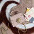 530 [Dolce Gabbana] Chain hand-held crossbody bag model number: 6613 original list ➰Delicious handmade Imported cowhide leather with original hardware bag body with pure handmade oil on top of the top of many celebrities' favorites. Crossbody can be purch