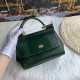 490 [Dolce Gabbana] Model number: 4660 Lizard Diamond Original Single Perfect Bag Shape Imported Top-Level Lizard Pattern Cowhide, Customized Vacuum High Electroplating Hardware, Versatile Bag Style, Hand-in Crossbody is suitable for any occasion, Gorgeou
