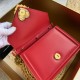 510 [Dolce Gabbana] Chain hand-held crossbody bag model number: 6613 plain paper Original ➰Delicious handmade Imported cowhide with original hardware bag body with pure handmade oil on top of the top of many celebrities' favorites, crossbody, special prod