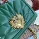 580 small [Dolce Gabbana] model number 4152 original list ➰Delicious handmade imported cowhide with original hardware bag body pure handmade oil on top of the bag, many celebrities' favorites, crossbody, overseas purchasing special products, fashionable a