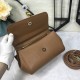 410 Small, high-end product [Dolce Gabbana] crossbody women's bag ➰Delicate handmade, classic style, solid color versatile, favorite of many celebrities, crossbody, mirror, overseas purchasing special products!Imported palm-print cowhide with original har