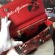 480 [Dolce Gabbana] The same crossbody bag as a celebrity, crossbody, mirror, overseas purchasing special products, fashionable and aura, brand new bag style, any combination can be as long as there is a fashionable heart, you can keep it clearly, when an
