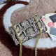 500 [Dolce Gabbana] Model number: 5183 Original order ➰Delicate handmade Imported cowhide with original hardware bag body with pure handmade oil on top of the top of many celebrities' favorites, crossbody, special products for overseas purchasing agents, 