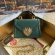 510 [Dolce Gabbana] Chain hand-held crossbody bag model number: 6613 plain paper Original ➰Delicious handmade Imported cowhide with original hardware bag body with pure handmade oil on top of the top of many celebrities' favorites, crossbody, special prod