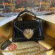 530 [Dolce Gabbana] Chain hand-held crossbody bag model number: 6613 crocodile pattern Top original list ➰Delicious handmade Imported cowhide with original hardware bag body top handmade oil edges The favorite of many celebrities, crossbody can be crossbo