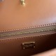 530 [Dolce Gabbana] Model number: 5515 Top original list ➰Delicious handmade, imported cowhide bag body with pure handmade oil edges on top, embellished with standing effect quilted DG log Fashion trend, favorite of many celebrities, crossbody, overseas p
