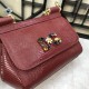 470 Small [Dolce Gabbana] Colorful Diamond Lizard Pattern Crossbody Bag Original Single Perfect Bag Shape Imported Top-Level Lizard Pattern Cowhide, Customized Vacuum High Electroplating Hardware All-match Bag Shape Hand-Off Crossbody is suitable for any 