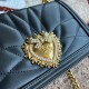580 small [Dolce Gabbana] model number 4152 original list ➰Delicious handmade imported cowhide with original hardware bag body pure handmade oil on top of the bag, many celebrities' favorites, crossbody, overseas purchasing special products, fashionable a