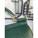 530 Medium size [Dolce Gabbana] Colorful Diamond Lizard Pattern Crossbody Bag Original Single Perfect Bag Shape Imported Top-Level Lizard Pattern Cowhide, Customized Vacuum High Electroplating Hardware All-match Bag Style Hand-Owned Crossbody is suitable 