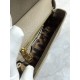 410 Small, high-end product [Dolce Gabbana] crossbody women's bag ➰Delicate handmade, classic style, solid color versatile, favorite of many celebrities, crossbody, mirror, overseas purchasing special products!Imported palm-print cowhide with original har