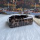 600 [Dolce Gabbana] Model number: 9112 Patent leather leopard print Original ➰Delicate handmade Use imported cowhide bag body with pure handmade oil edges on top, embellished with standing effect quilted DG log Fashion trend, favorite of many celebrities,