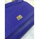 410 Small, high-end product [Dolce Gabbana] crossbody women's bag ➰Delicate handmade, classic style, solid color versatile, favorite of many celebrities, crossbody, mirror, overseas purchasing special products!Imported palm-print cowhide with original har