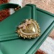 530 [Dolce Gabbana] Chain hand-held crossbody bag model number: 6613 original list ➰Delicious handmade Imported cowhide leather with original hardware bag body with pure handmade oil on top of the top of many celebrities' favorites. Crossbody can be purch