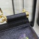 480 [Dolce Gabbana] Crossbody, mirror, special products for overseas purchasing, new bag style and aura, any combination can be as long as there is a fashionable heart, you can keep it clearly, when and where DG will always show you infinite surprises Lux