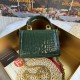 530 [Dolce Gabbana] Chain hand-held crossbody bag model number: 6613 crocodile pattern Top original list ➰Delicious handmade Imported cowhide with original hardware bag body top handmade oil edges The favorite of many celebrities, crossbody can be crossbo