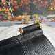 510 [Dolce Gabbana] Model number: 4662 Lizard Diamond Original Single Perfect Bag Shape Imported Top-Level Lizard Pattern Cowhide, Customized Vacuum High Electroplating Hardware, Versatile Bag Style, Hand-in Crossbody is suitable for any occasion, Gorgeou