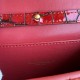 530 [Dolce Gabbana] Chain hand-held crossbody bag model number: 6613 crocodile pattern Top original list ➰Delicious handmade Imported cowhide with original hardware bag body top handmade oil edges The favorite of many celebrities, crossbody can be crossbo
