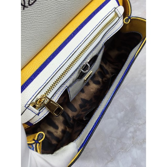 480 [Dolce Gabbana] Crossbody, mirror, special products for overseas purchasing, new bag style and aura, any combination can be as long as there is a fashionable heart, you can keep it clearly, when and where DG will always show you infinite surprises Lux