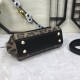 P450 original list [Dolce Gabbana] classic leopard print Another platinum bag in the fashion industry ➰Delicate handmade, favorite of many celebrities, crossbody, mirror, overseas purchasing special products!Imported palm-print cowhide with original hardw