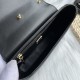570 [Dolce Gabbana] Model number: 9112 Original order ➰Delicate handmade, imported cowhide bag body with pure handmade oil edges on top, embellished with standing effect quilted DG log Fashion trend, favorite of many celebrities, crossbody, overseas purch