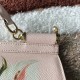 480 [Dolce Gabbana] The same crossbody bag as a celebrity, crossbody, mirror, overseas purchasing special products, fashionable and aura, brand new bag style, any combination can be as long as there is a fashionable heart, you can keep it clearly, when an