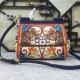 480 [Dolce Gabbana] The same crossbody bag as a celebrity, crossbody, mirror, overseas purchasing special products, fashionable and aura, brand new bag style, any combination can be as long as there is a fashionable heart, you can keep it clearly, when an