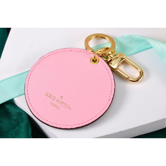 45-Dujia round brand keychain pendant series bicycle round ⭕️Coffee color sun flower doll bicycle pattern ➕back foundation gold buckle picture color 1️⃣ color️Select 45-Dujia round brand keychain pendant series bicycle round ⭕️Coffee color sun flower doll bicycle pattern ➕back foundation gold buckle picture color 1️⃣ color️Select