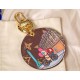 45-Dujia round brand keychain pendant series bicycle round ⭕️Coffee color sun flower doll bicycle pattern ➕back foundation gold buckle picture color 1️⃣ color️Select 45-Dujia round brand keychain pendant series bicycle round ⭕️Coffee color sun flower doll bicycle pattern ➕back foundation gold buckle picture color 1️⃣ color️Select