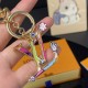 50-LV Keychain LV Panda Keychain plucks the heartstrings with fun details.The Sunflower Image Hanging features a Monogram-patterned body, with Monogram floral embellishment of ears, cheeks, nose and feet, paired with Louis Vuitton logos, polished metal ri 50-LV Keychain LV Panda Keychain plucks the heartstrings with fun details.The Sunflower Image Hanging features a Monogram-patterned body, with Monogram floral embellishment of ears, cheeks, nose and feet, paired with Louis Vuitton logos, polished metal ri