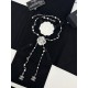 Xiaoxiang new style cross shape flowers pearl rhinestones long necklace sweater chain ✨✨ Fashion high-end feeling 105¥ Xiaoxiang new style cross shape flowers pearl rhinestones long necklace sweater chain ✨✨ Fashion high-end feeling 105¥