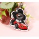 50 donkey house sun flower doll keychain pendant series black car black sun flower doll riding red car design picture color 1️⃣ color️ 50 donkey house sun flower doll keychain pendant series black car black sun flower doll riding red car design picture color 1️⃣ color️