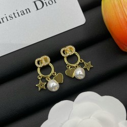 Dior stud earrings 25