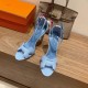Palmprint. Heel height 10.5cm Hermes top version. High-heeled sandals P350Herme* Early Spring Counter New High-heeled Sandal Series ✔️Upper: Epson leather suede palm print ✔️Inner: Imported mixed-bred sheepskin ✔️Heel height: 10.5cm ✔️Outs: Original Itali Palmprint. Heel height 10.5cm Hermes top version. High-heeled sandals P350Herme* Early Spring Counter New High-heeled Sandal Series ✔️Upper: Epson leather suede palm print ✔️Inner: Imported mixed-bred sheepskin ✔️Heel height: 10.5cm ✔️Outs: Original Itali