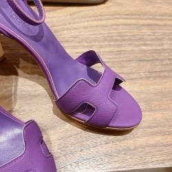 Palmprint. Heel height 9cm Hermes top version. High-heeled sandals P350Herme* Early Spring Counter New High-heeled Sandal Series ✔️Upper: Epson leather suede Palmprint ✔️Inner: Imported mixed-bred sheepskin ✔️Heel height: 9cm ✔️Outs: Original Italian leat