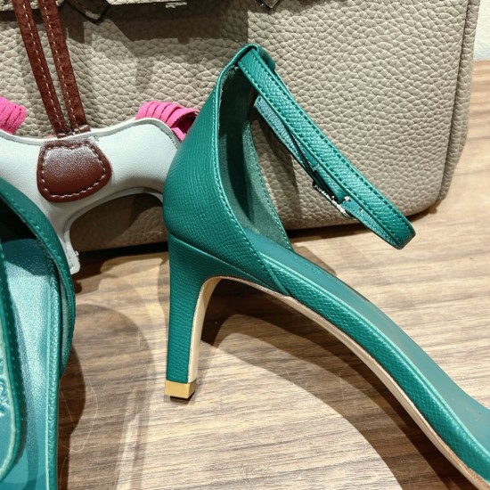 Palmprint. Heel height 7cm Hermes top version. High-heeled sandals 350Herme* Early Spring Counter New High-heeled Sandal Series ✔️Upper: Epson leather suede palm print ✔️Inner: Imported mixed-bred sheepskin ✔️Heel height: 7cm 9cm 10.5cm ✔️Outs: Original I Palmprint. Heel height 7cm Hermes top version. High-heeled sandals 350Herme* Early Spring Counter New High-heeled Sandal Series ✔️Upper: Epson leather suede palm print ✔️Inner: Imported mixed-bred sheepskin ✔️Heel height: 7cm 9cm 10.5cm ✔️Outs: Original I